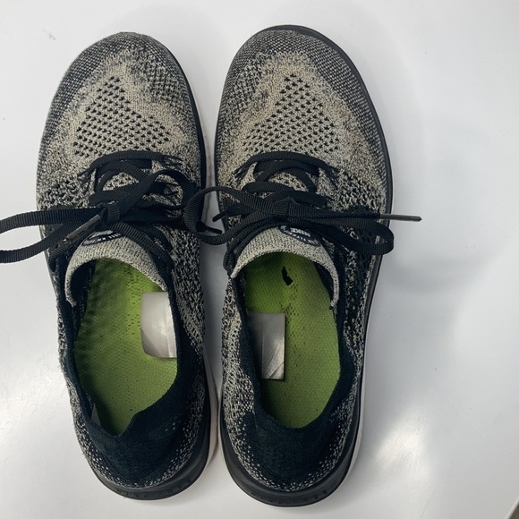 Nike Free Run sneakers black gray white size 8.5 - Picture 6 of 10